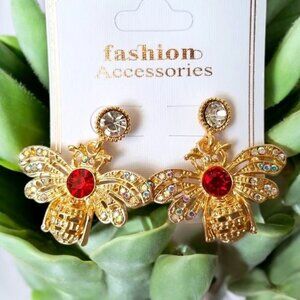 3 for $15 Sparkly Bee Earrings
